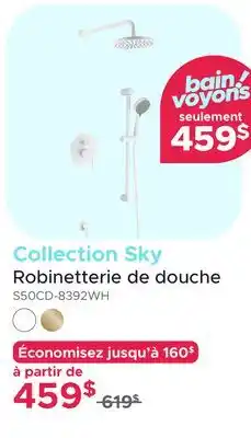 Bath Depot Robinetterie de douche Collection Sky offer