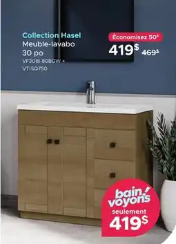 Bath Depot Meuble-lavabo 30 po Hasel offer