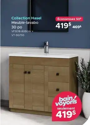 Bath Depot Meuble-lavabo 30 po Hasel offer