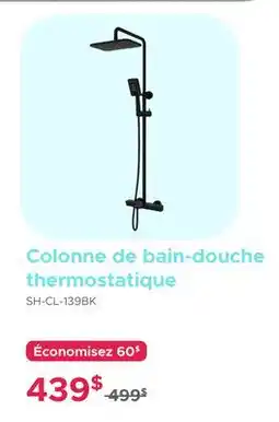 Bath Depot Colonne de bain-douche thermostatique offer