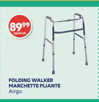 Wellwise by Shoppers MARCHETTE PLIANTE Airgo offer