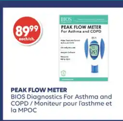 Wellwise by Shoppers PEAK FLOW METER Moniteur pour l'asthme et la MPOC offer