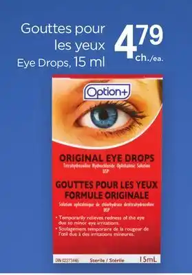 Proxim OPTION+ Eye Drops offer