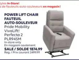 Wellwise by Shoppers FAUTEUIL AUTO-SOULEVEUR Pride Mobility VivaLift! offer