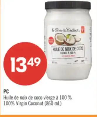 Pharmaprix PC 100% Virgin Coconut offer