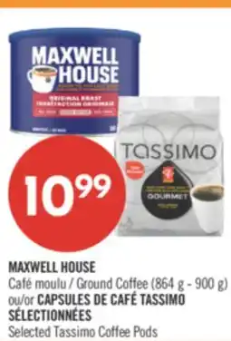 Pharmaprix MAXWELL HOUSE Ground Coffee offer