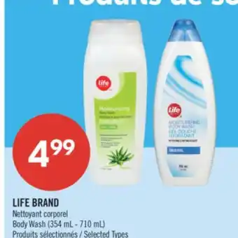 Pharmaprix LIFE BRAND Body Wash (354 mL - 710 mL) offer