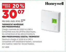 BMR THERMOSTAT NUMÉRIQUE NON PROGRAMMABLE offer