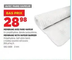 BMR MEMBRANE AVEC PARE-VAPEUR offer