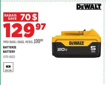 BMR BATTERY offer