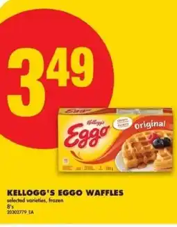 No Frills Kellogg's eggo waffles offer