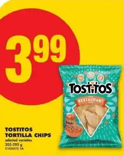 No Frills Tostitos tortilla chips offer