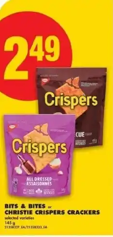 No Frills Bits & bites or christie crispers crackers offer