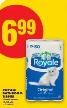 No Frills Royale bathroom tissue offer