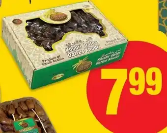 No Frills Khudri dates offer