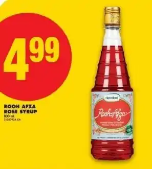 No Frills Rooh afza rose syrup offer