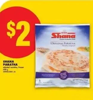 No Frills Shana paratha offer