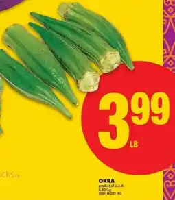 No Frills Okra offer