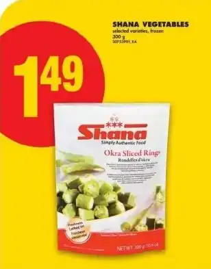 No Frills Shana vegetables offer