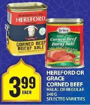 Food Basics Hereford or grace corned beef halal or regular offer