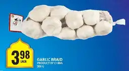 Food Basics Garlic braid offer