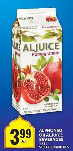 Food Basics Alphonso or aljuice beverages offer