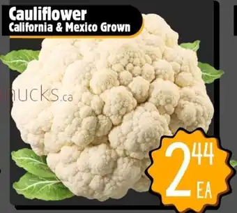 The Old Farm Market Cauliflower California & Mexico Grown offer