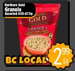 The Old Farm Market Northern Gold Granola Assorted offer