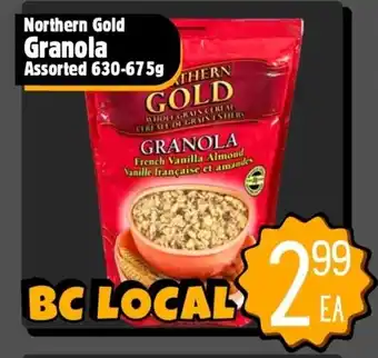 The Old Farm Market Northern Gold Granola Assorted offer