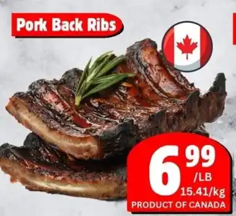 The Old Farm Market Pork Back Ribs offer