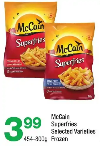 Highland Farms McCain Superfries offer