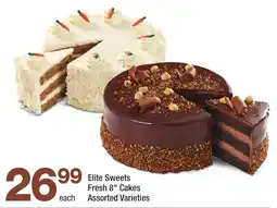 Highland Farms Elite Sweets Fresh 8" Cakes Assorted Varieties offer