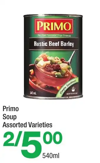 Highland Farms Primo Soup offer