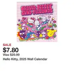 Chapters Indigo Hello Kitty, 2025 Wall Calendar offer