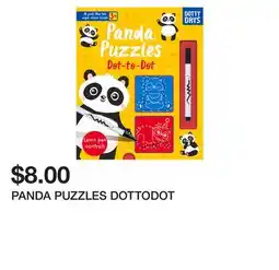 Chapters Indigo PANDA PUZZLES DOTTODOT offer