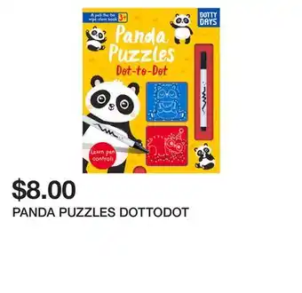 Chapters Indigo PANDA PUZZLES DOTTODOT offer