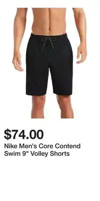 Sport Chek Nike Men's Core Contend Swim 9 Volley Shorts offer