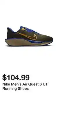 Sport Chek Nike Men's Air Quest 6 UT Running Shoes offer