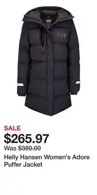 Sport Chek Helly Hansen Women's Adore Puffer Jacket offer