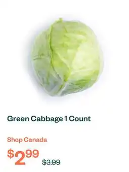 Voilà Green Cabbage 1 Count offer