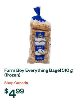 Voilà Farm Boy Everything Bagel 510 g (frozen) offer