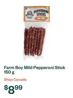 Voilà Farm Boy Mild Pepperoni Stick 150 g offer