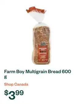 Voilà Farm Boy Multigrain Bread 600 g offer