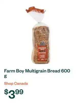 Voilà Farm Boy Multigrain Bread 600 g offer