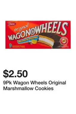 Dollarama 9Pk Wagon Wheels Original Marshmallow Cookies offer