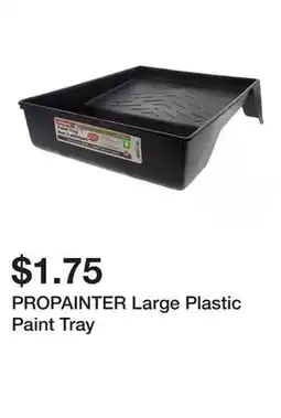 Dollarama PROPAINTER Large Plastic Paint Tray offer