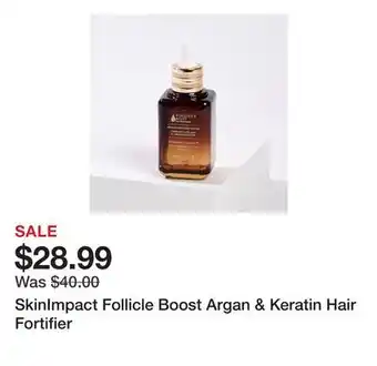 TSC Stores SkinImpact Follicle Boost Argan & Keratin Hair Fortifier offer