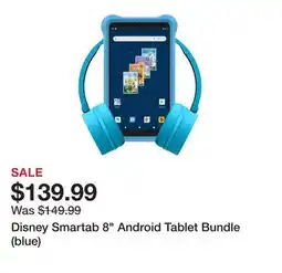 TSC Stores Disney Smartab 8 Android Tablet Bundle (blue) offer