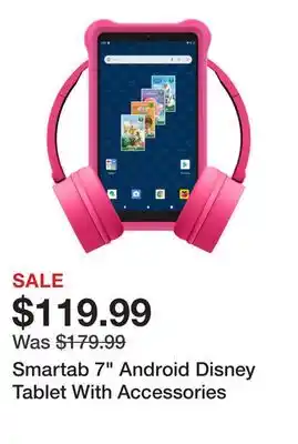 TSC Stores Smartab 7 Android Disney Tablet With Accessories offer