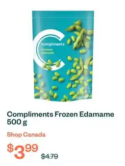 Voilà Compliments Frozen Edamame 500 g offer